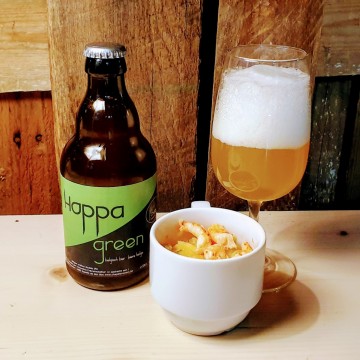 Beerpairing Rivierkreeftjes met Salsa en Hoppa Green - Streekbierenweekend Zaventem 